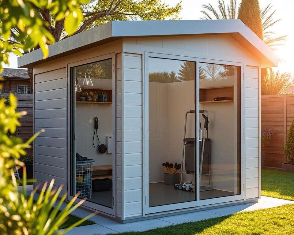 Moderne Fertigungstechnologien Gartenhaus