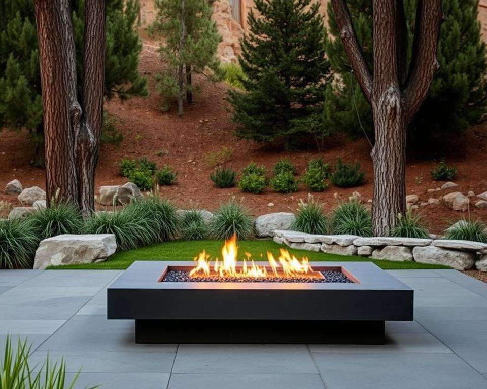 Moderne Feuerstelle Design Ideen