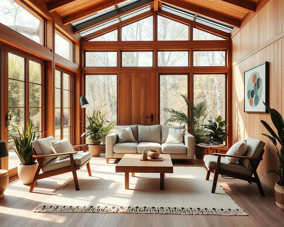 Moderne Gartenhaus Einrichtung