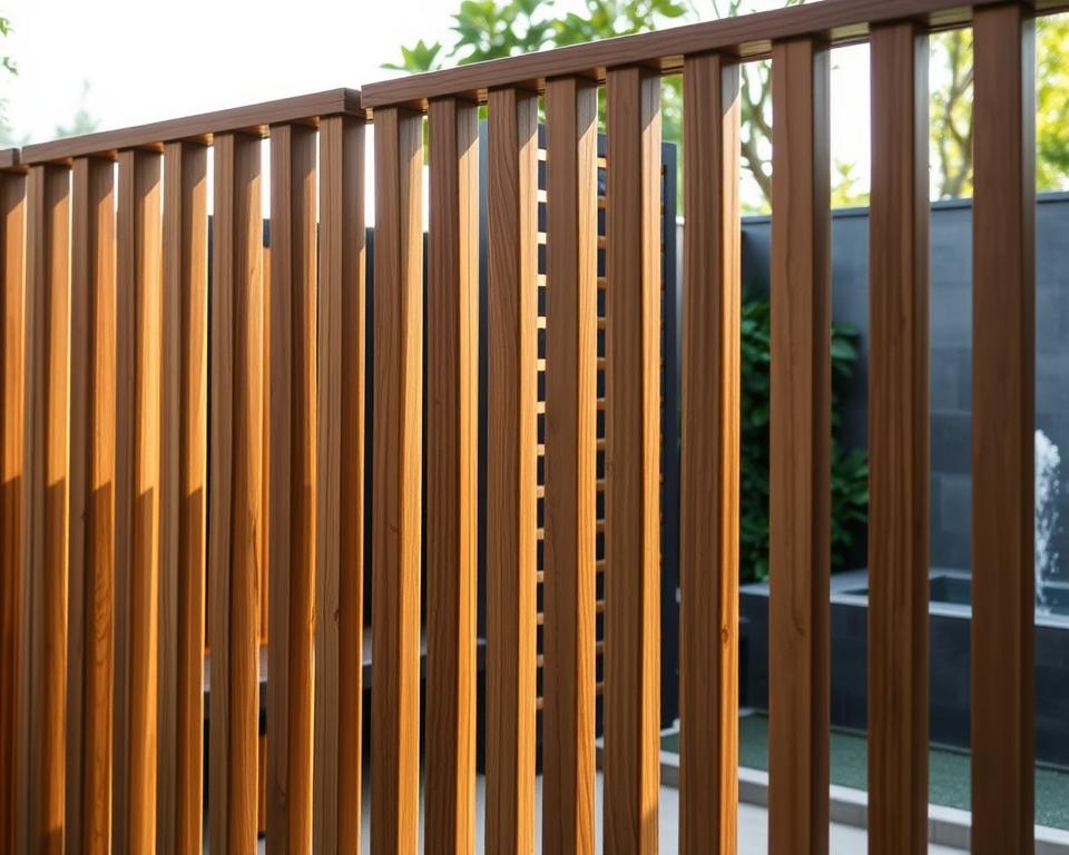 Moderne Holzsichtschutz Designtrends