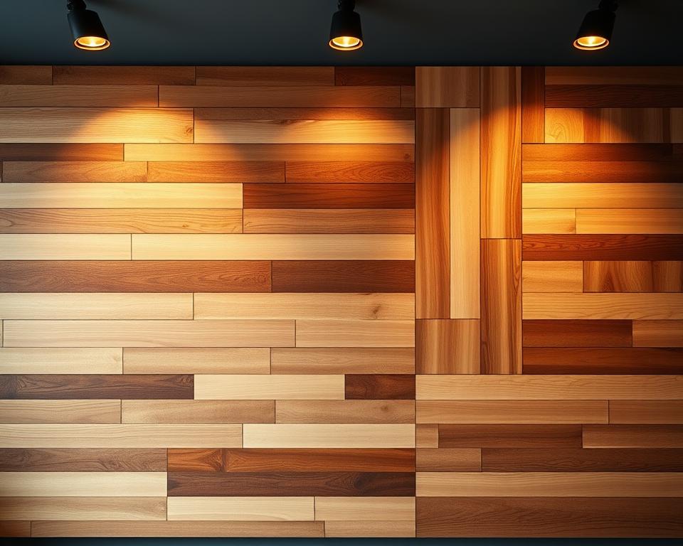Moderne Holzwand Gestaltung