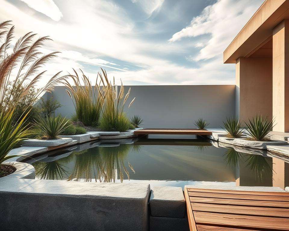 Moderne Teichgestaltung Moderne Teichgestaltung