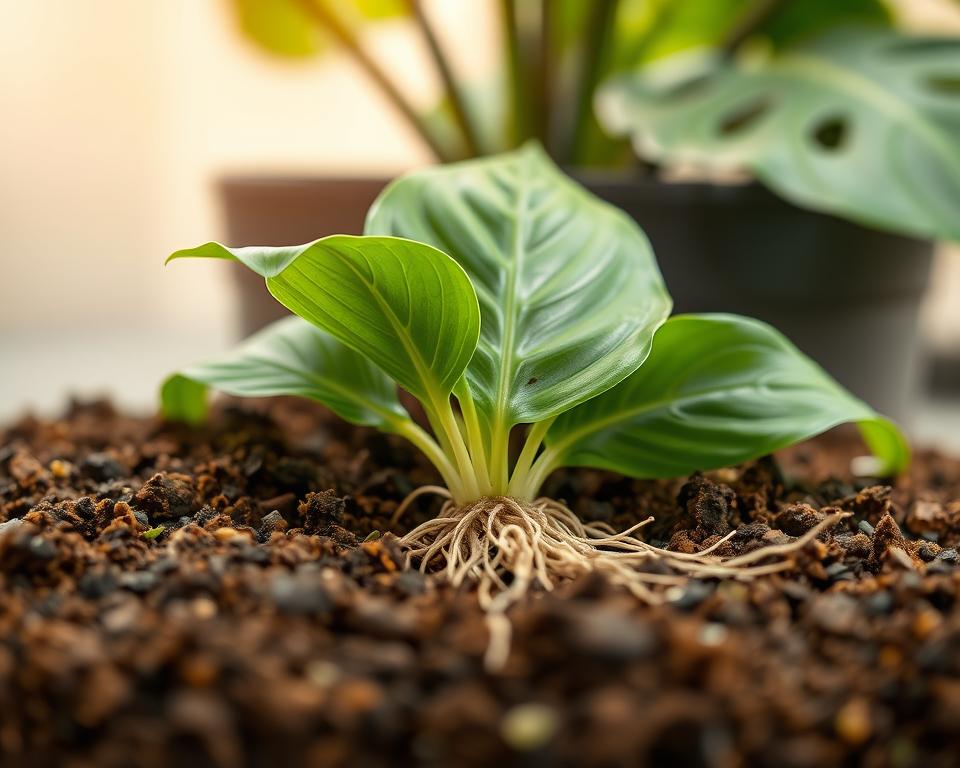 Monstera Substrat Zusammensetzung