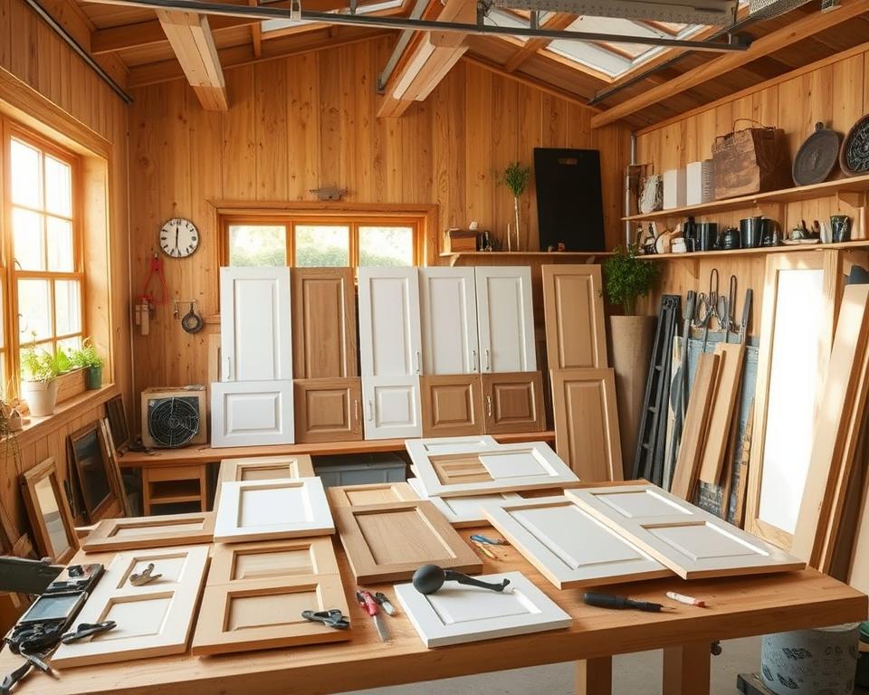 Montage-Tipps Küchenfront Gartenhaus