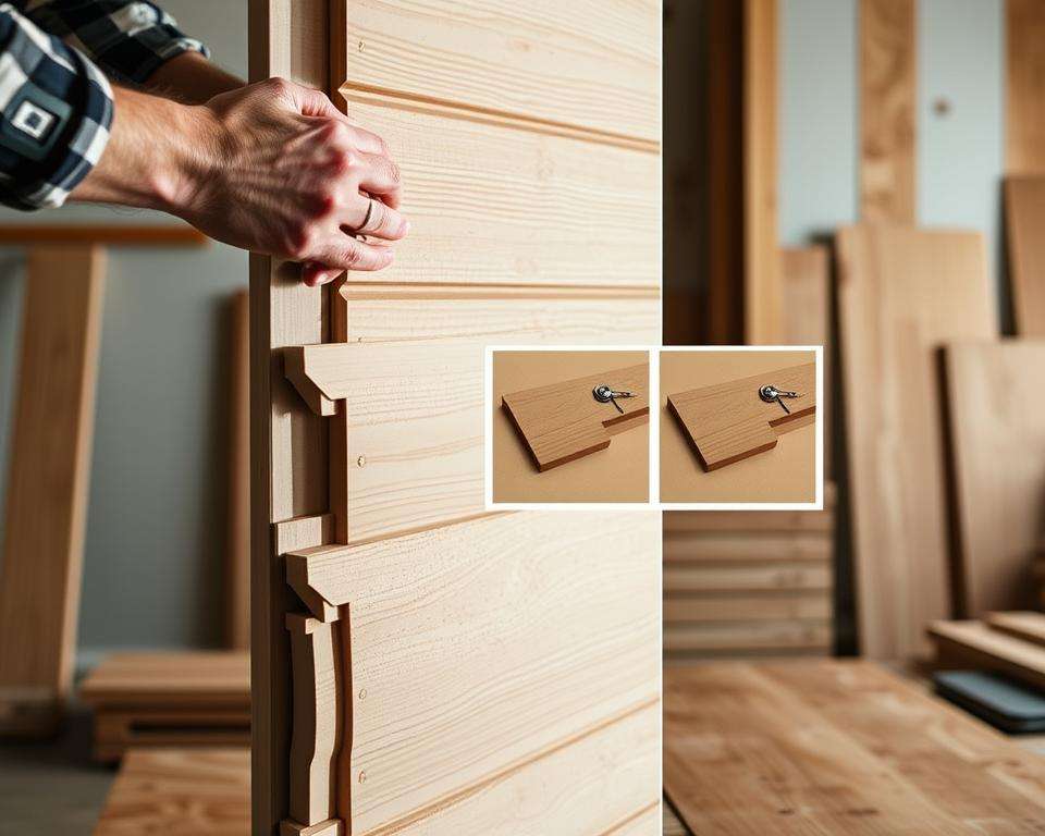 Montage Überlappungs-Verkleidung praktische Tipps