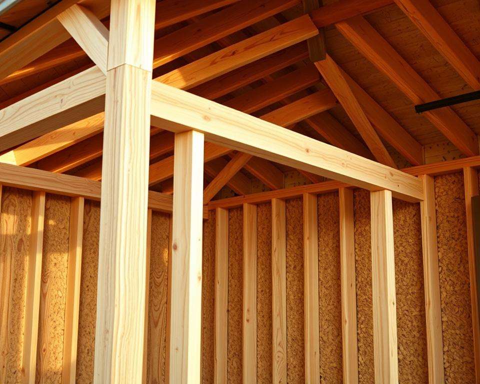 Montage Unterkonstruktion Gartenhaus