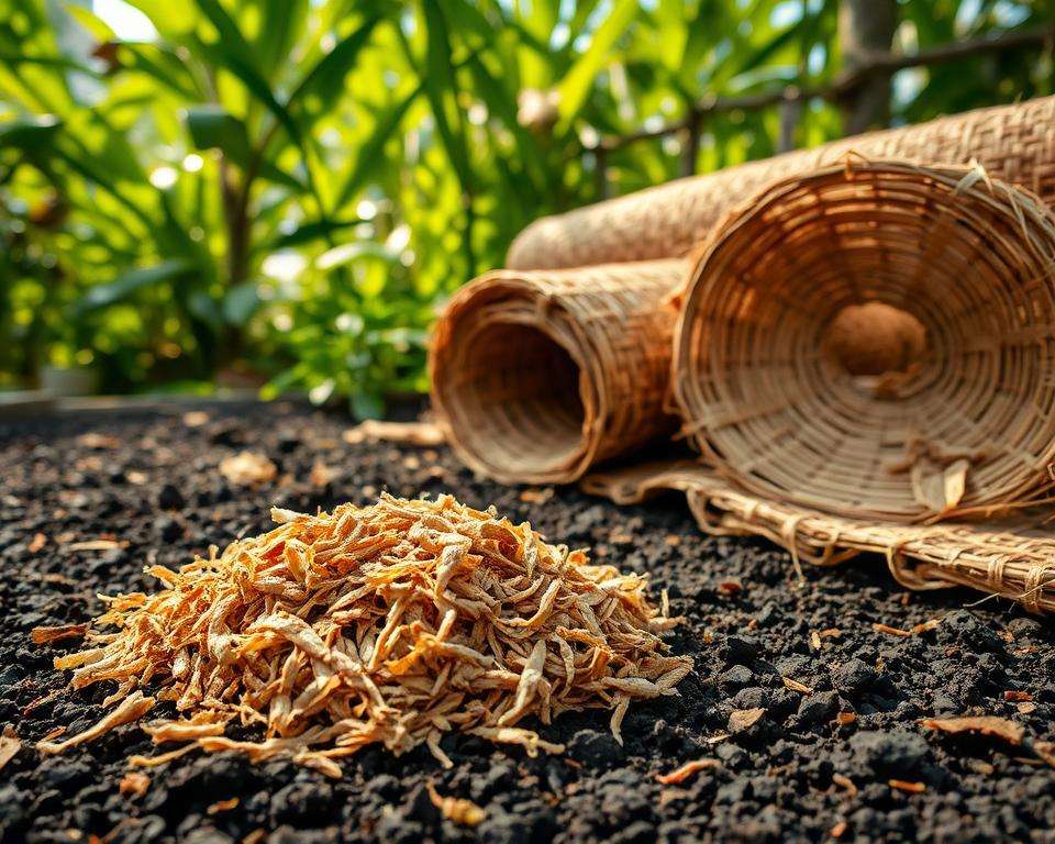 Mulchmaterialien vergleichen Kokosfasern