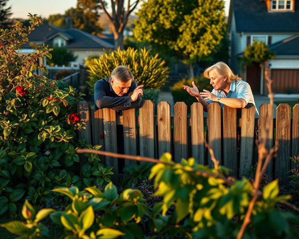 Nachbarschaftsstreitigkeiten Garten