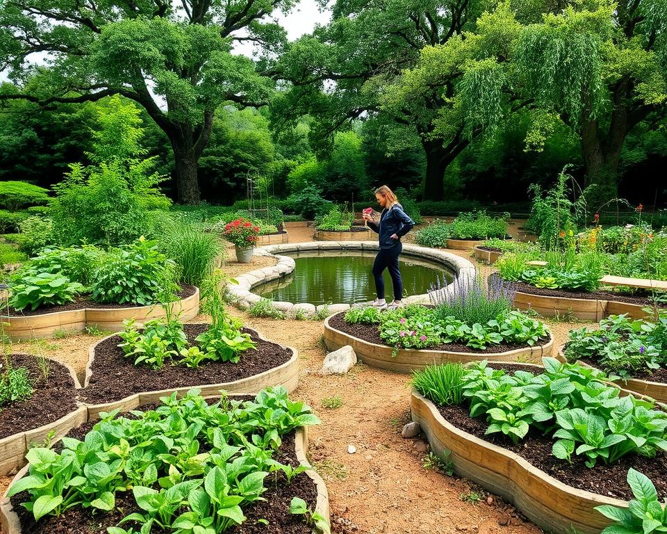 Nachhaltige Bewässerungstechniken im Permakultur-Garten