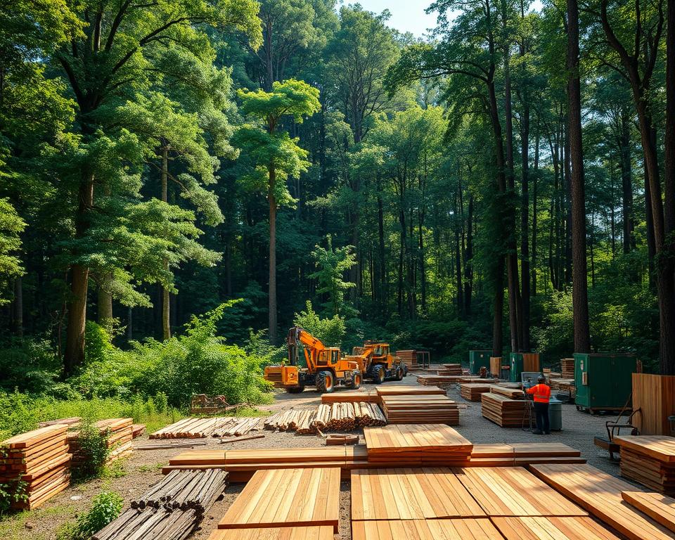 Nachhaltige Holzproduktion Accoya