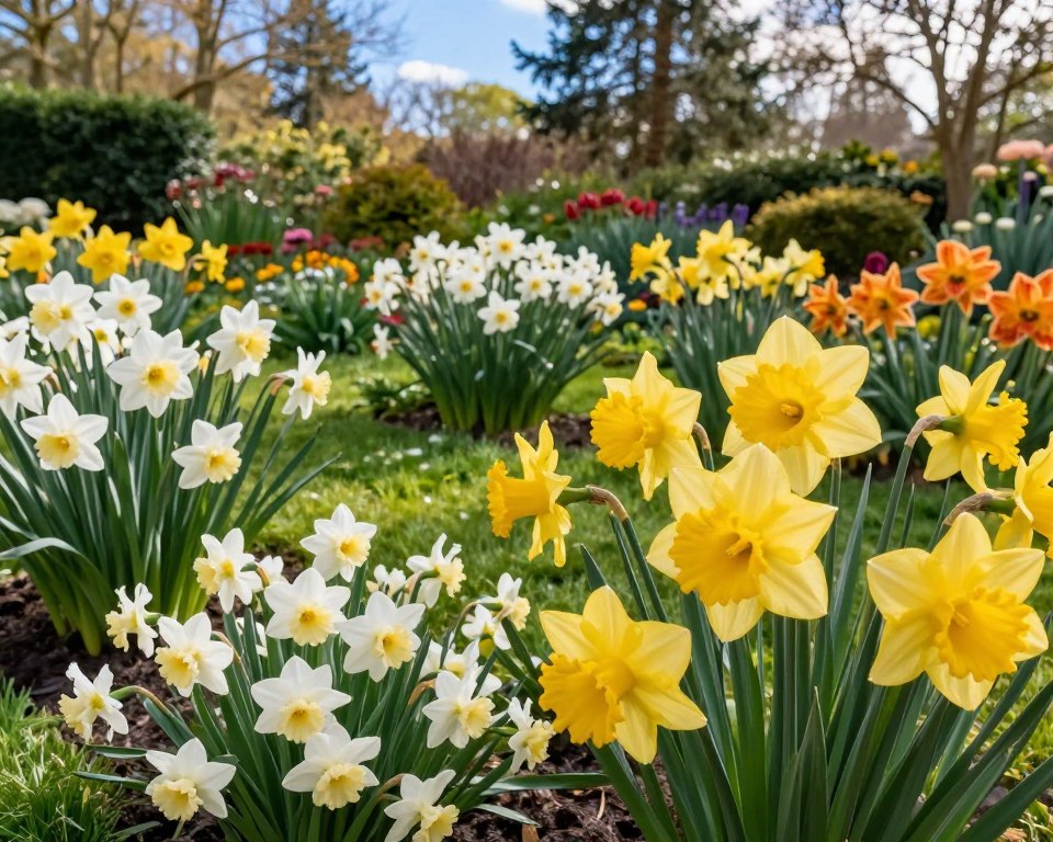 Narzissensorten im Garten