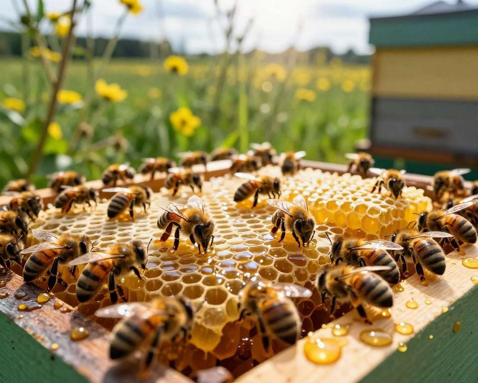 Natürliche Antibiotika aus Bienenstock