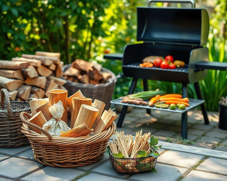 Natürliche Anzünder für umweltfreundliches Grillen Natürliche Anzünder für umweltfreundliches Grillen