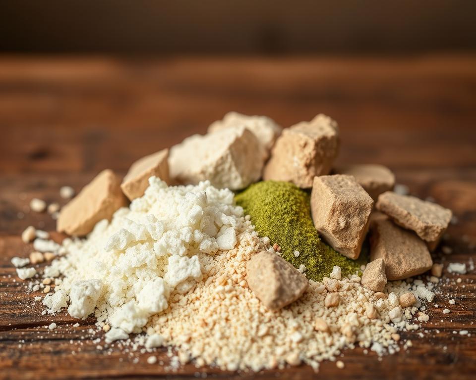 Natürliche Bodenverbesserung Mineralien