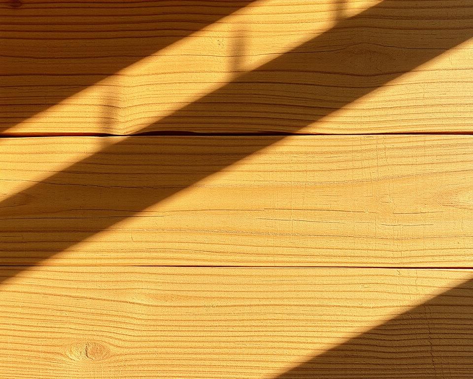 Natürliche Farbentfernung auf Holz