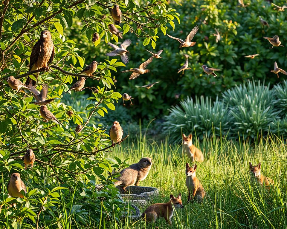 Natürliche Mäusefeinde im Garten