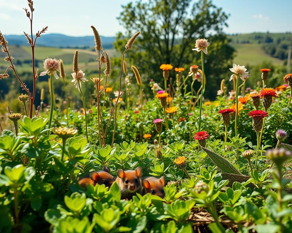 Natürliche Wühlmaus Vergrämung