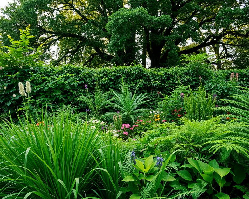 Natürlicher Gartensichtschutz mit Pflanzen