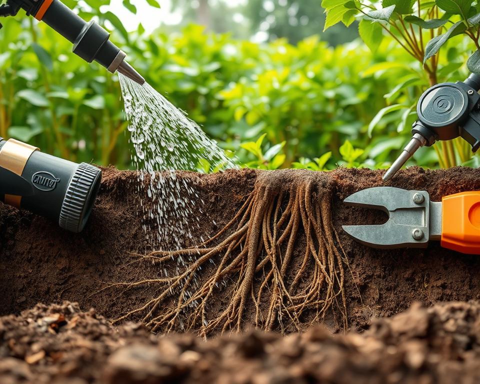 Nicht-invasive Wurzelentfernungstechniken
