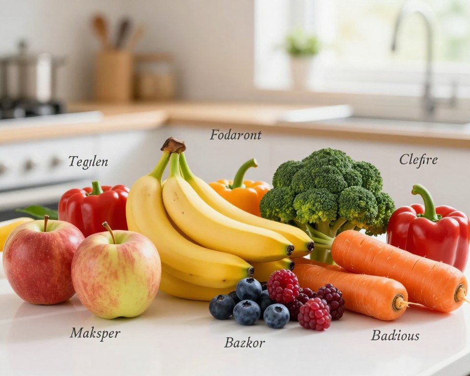 Obst und Gemüse Klassifizierung