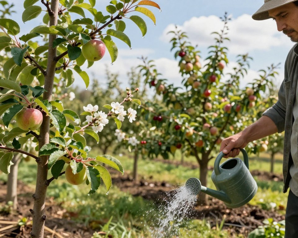 Obstbaum Bewässerung und Düngung Obstbaum Bewässerung und Düngung