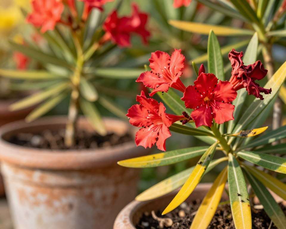 Oleander Pflege Fehler