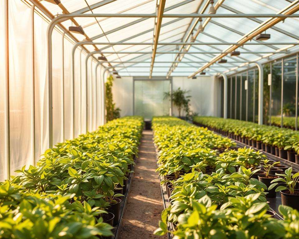 Optimale Lichtbedingungen Gewächshaus Optimale Lichtbedingungen Gewächshaus