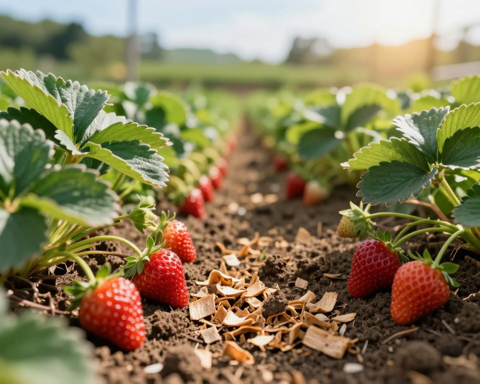Organischer Dünger für Erdbeeren
