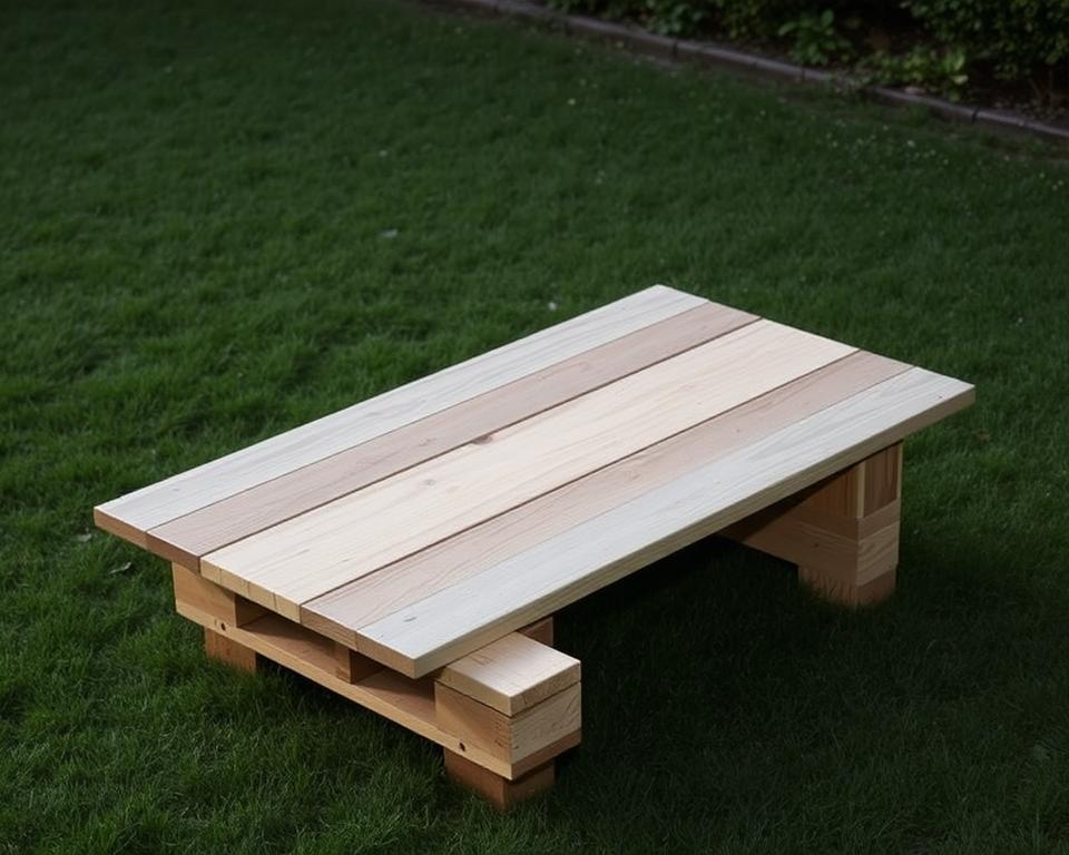 Palettentisch für Terrasse und Garten