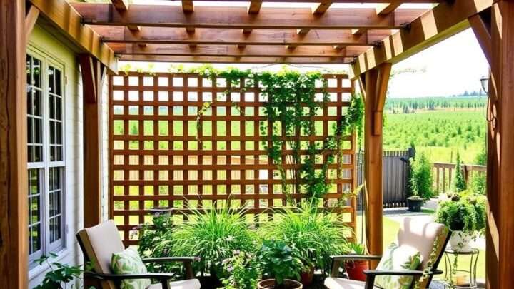 Pergola selber bauen