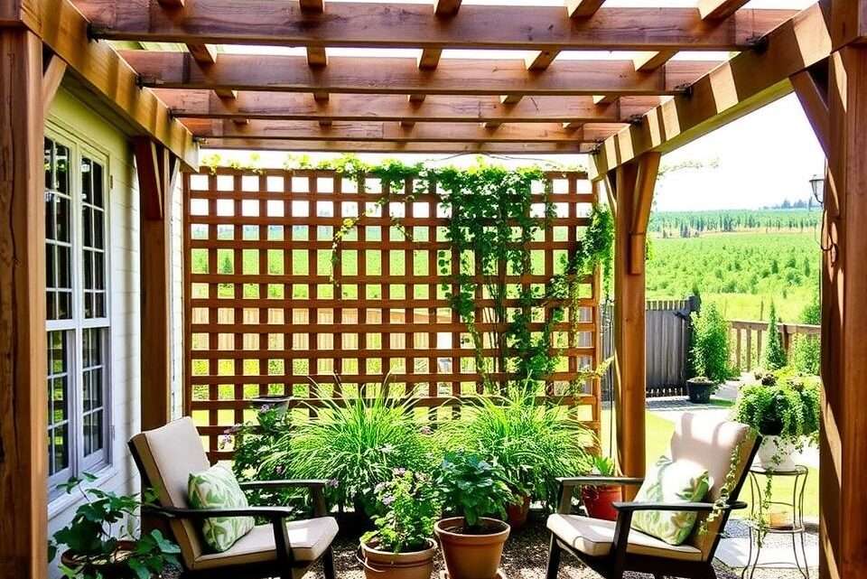 Pergola selber bauen