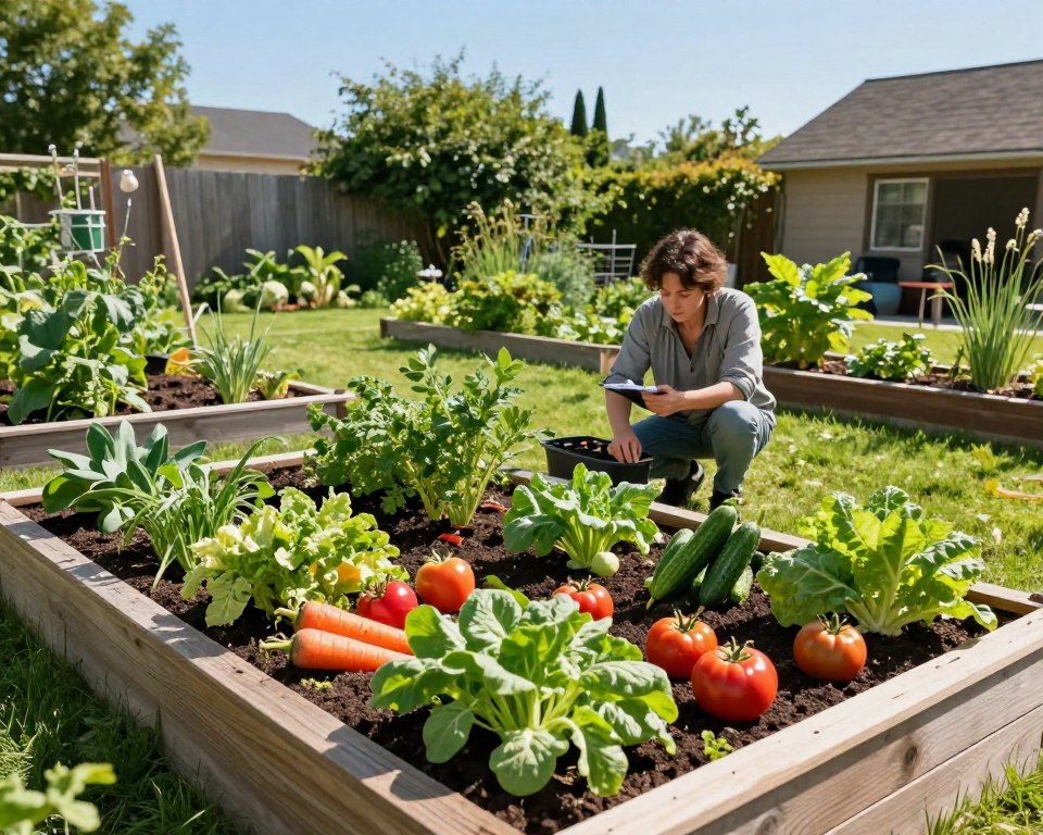 Pflanzauswahl für Gemüsebeet