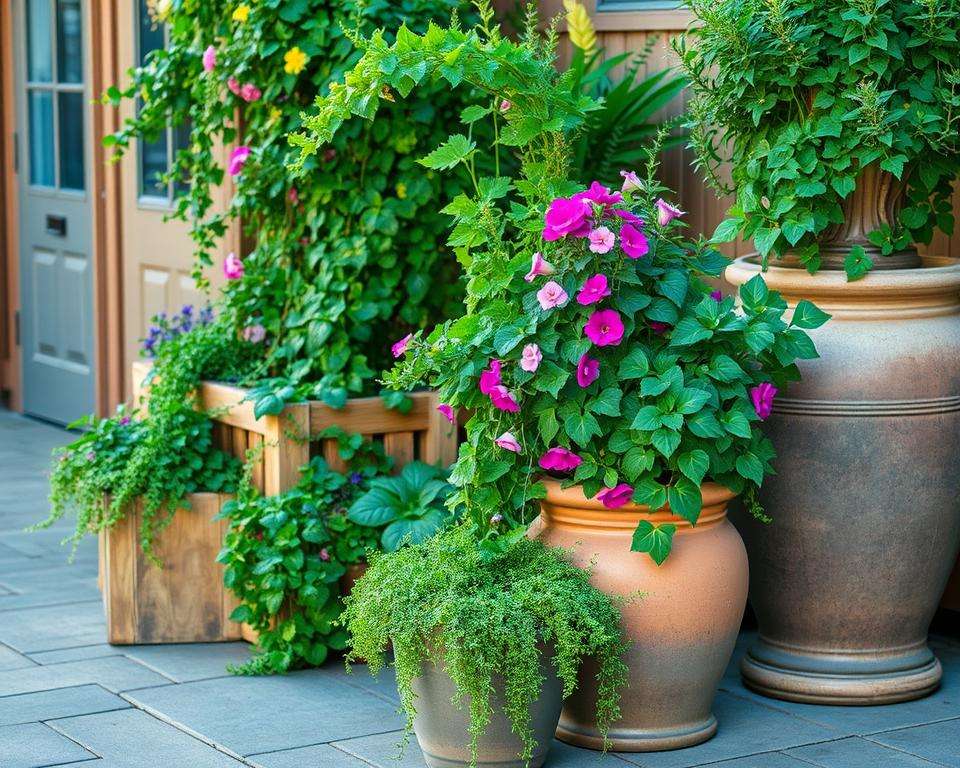 Pflanzkübel Kombination Außenbereich