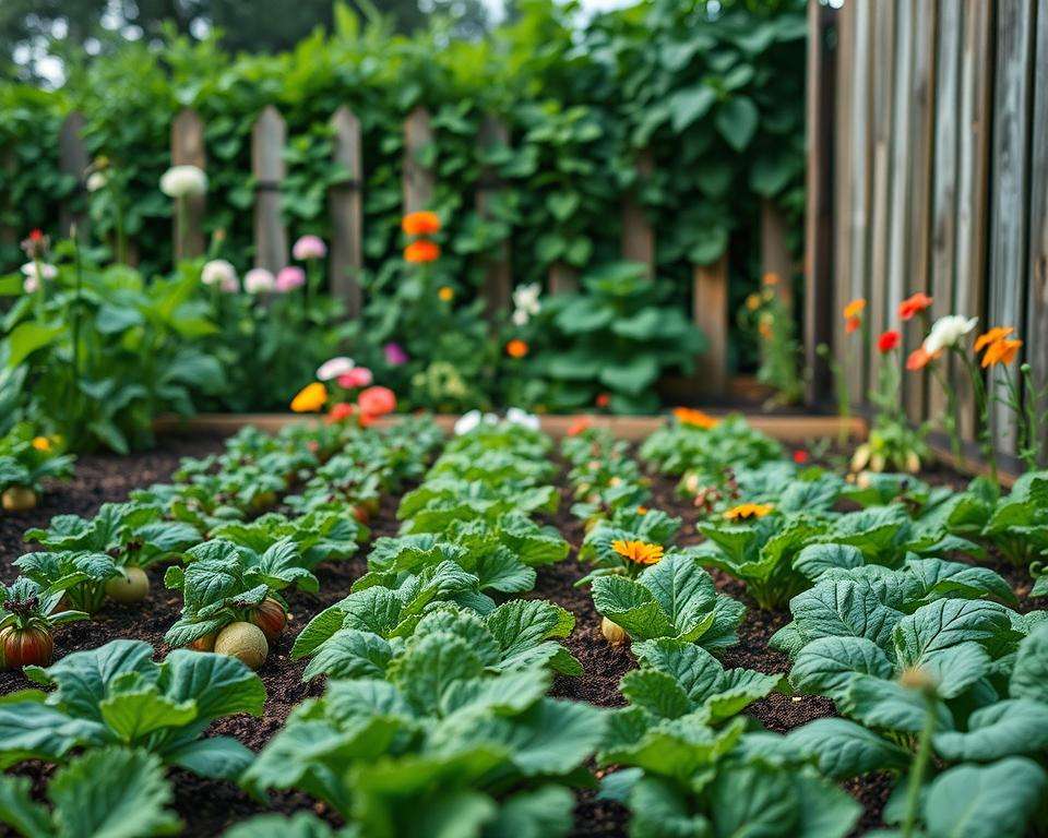 Pflanzplan für Gemüsebeet