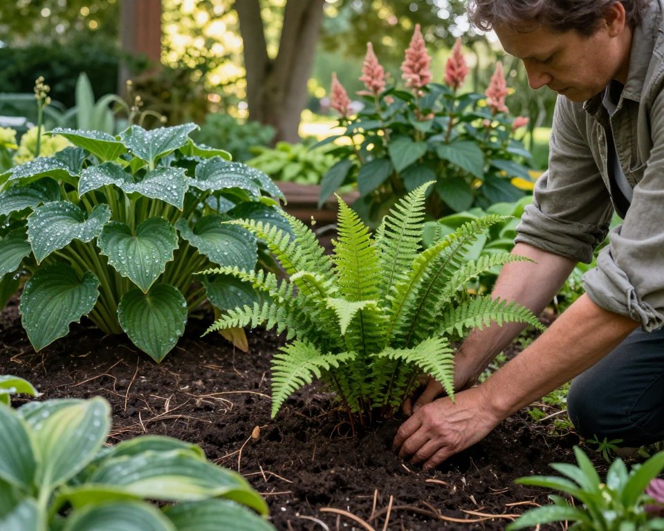 Pflanzzeit und Technik für Schattenpflanzen