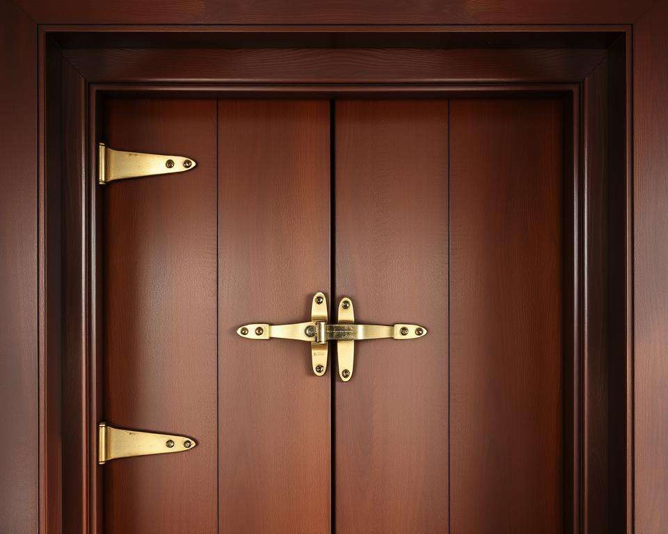 Pflege Blockhaustür