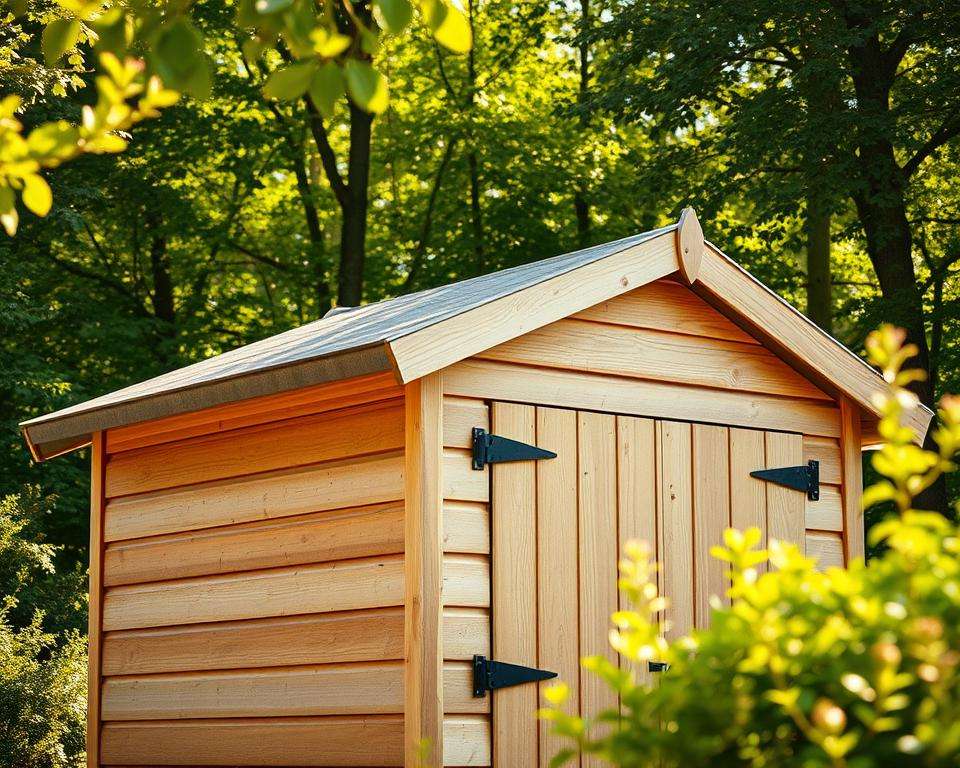 Pflege Gartenhaus Verkleidung