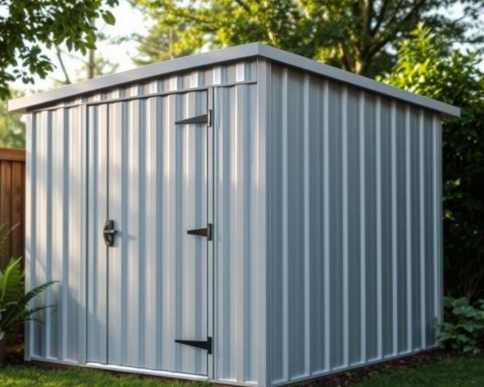 Pflege Metallgerätehaus Wartung