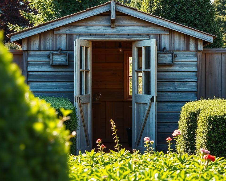 Pflege und Langlebigkeit Pflanzschuppen