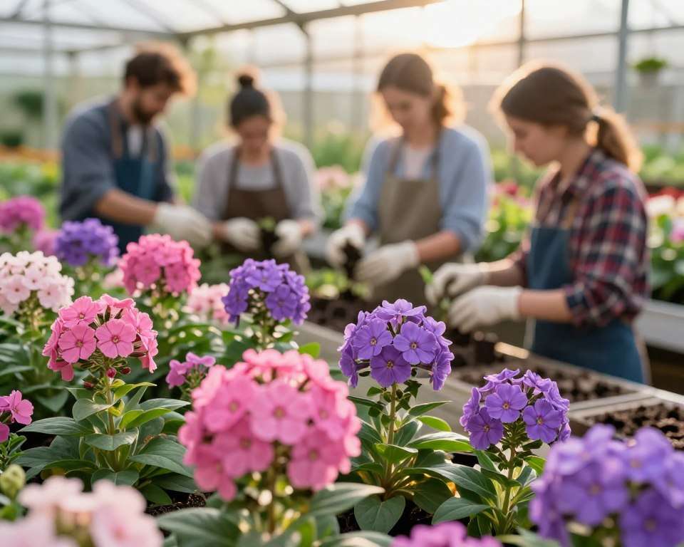 Phlox Vermehrungszeitpunkte