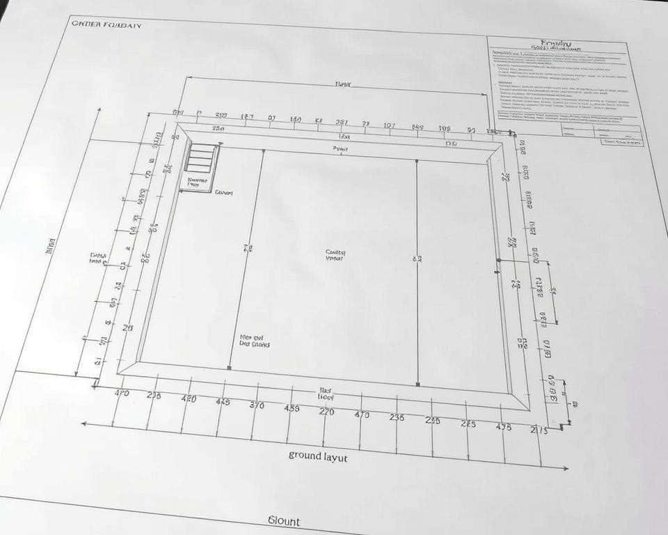 Planung Gartenhaus Fundament Grundfläche