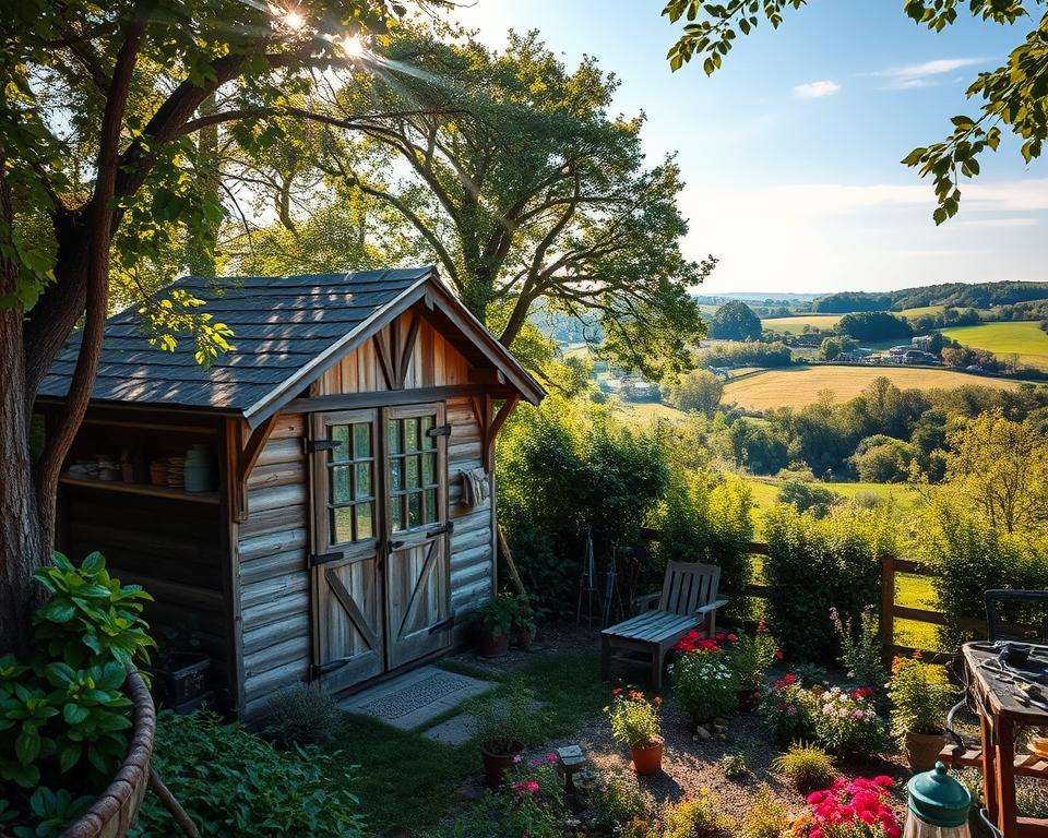Planung Gartenhaus Werkstatt
