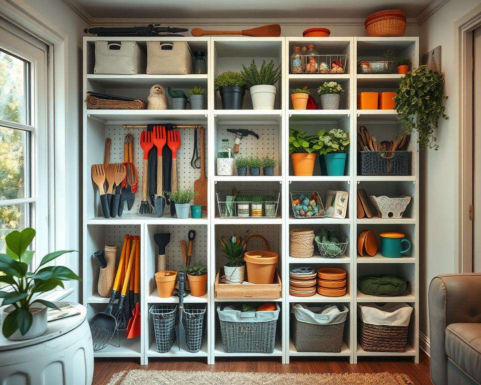 Platzsparende Aufbewahrungslösungen