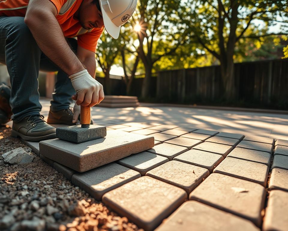 Polygonalplatten verlegen Anleitung
