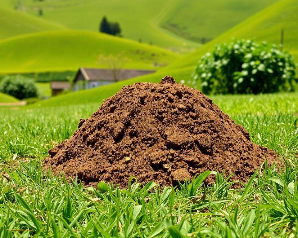 Praktische Umsetzung Maulwurfshügel Behandlung