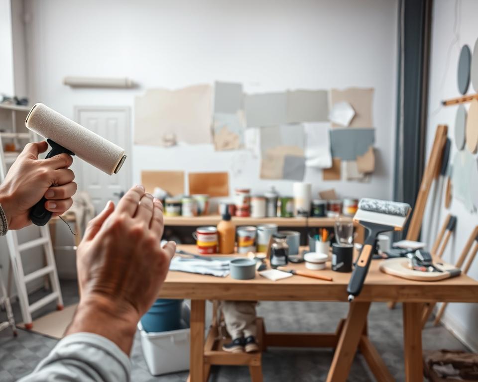 Professionelle Wandstreichtechniken