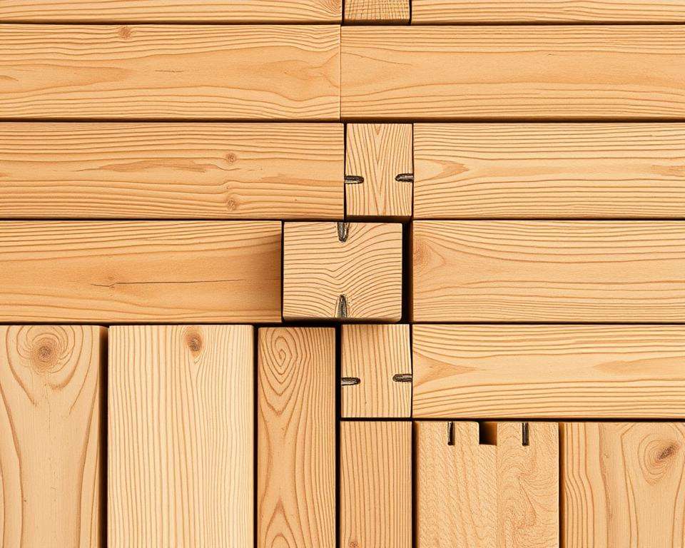 Profilbretter Verbindungsarten