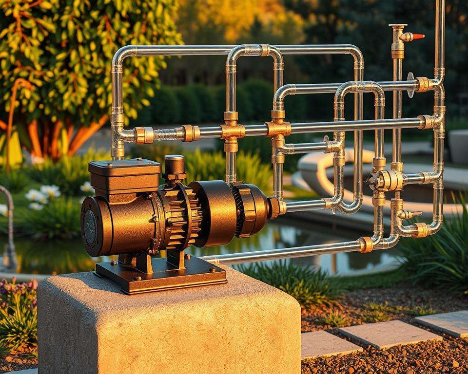 Pumpeninstallation Wasserkreislauf