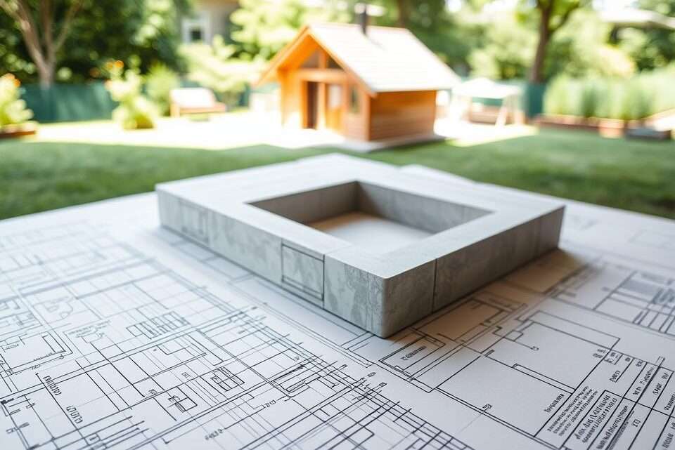 Punktfundament für Gartenhaus: Planung und Bau