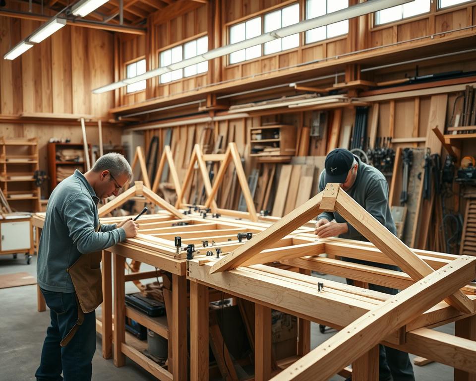 Qualitätssicherung Rahmenbau Prozess